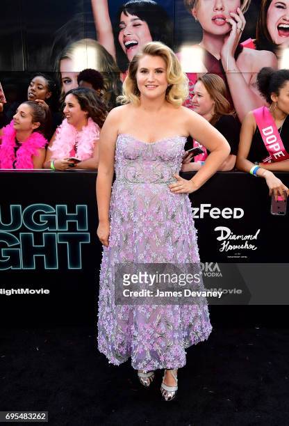 Jillian Bell attends the "Rough Night" New York premiere at AMC Lincoln Square Theater on June 12, 2017 in New York City.