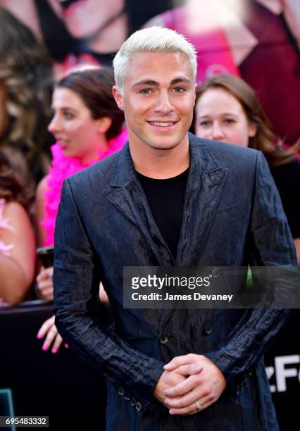 Colton Haynes attends the "Rough Night" New York premiere at AMC Lincoln Square Theater on June 12, 2017 in New York City.