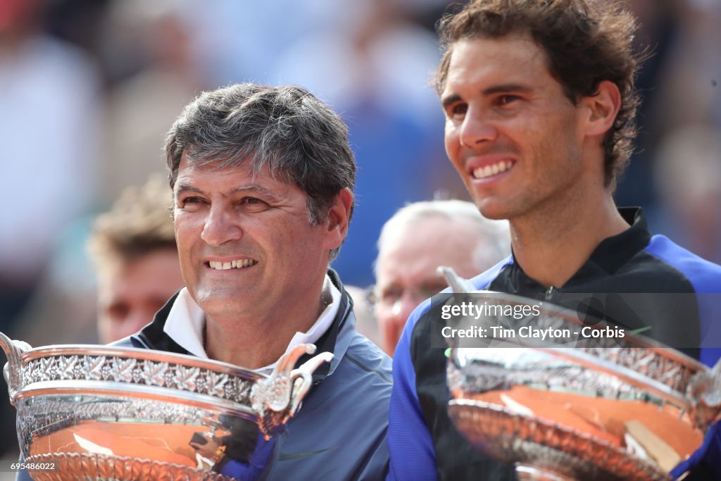 2017 French Open Tennis Tournament. Roland Garros. Paris. France.