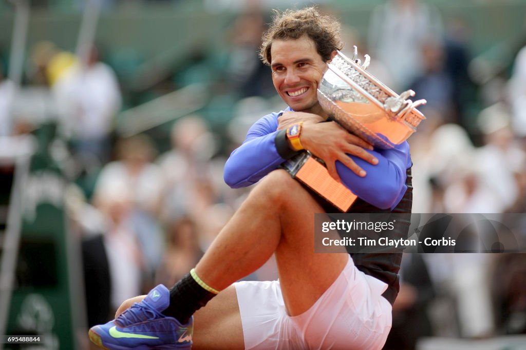 2017 French Open Tennis Tournament. Roland Garros. Paris. France.