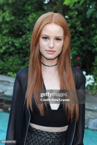 Madelaine Petsch attends the Popular X Wildfox Cover Launch Event For Madelaine Petsch in Los Angeles on June 12, 2017 in Los Angeles, California.