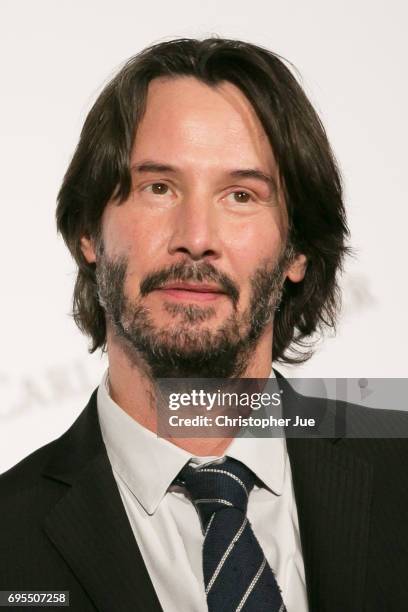 Keanu Reeves attends the Japan premiere of 'John Wick: Chapter 2' at Roppongi Hills on June 13, 2017 in Tokyo, Japan.