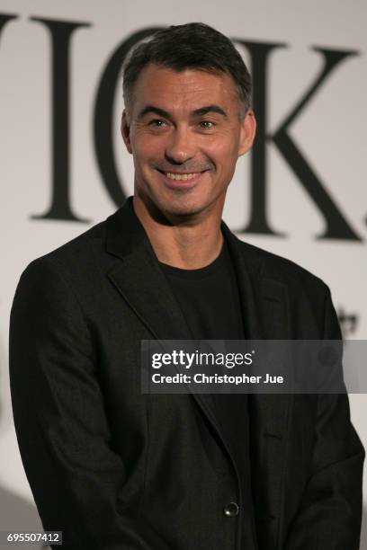 Director Chad Stahelski attends the Japan premiere of 'John Wick: Chapter 2' at Roppongi Hills on June 13, 2017 in Tokyo, Japan.