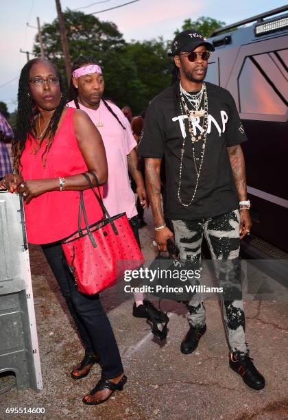 Chainz attends His Private Listening Party at the Pink Trap House on June 12, 2017 in Atlanta, Georgia.