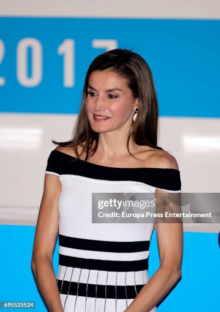 Queen Letizia of Spain attends UNICEF Awards 2017 at CSIC headquaters on June 13, 2017 in Madrid, Spain.