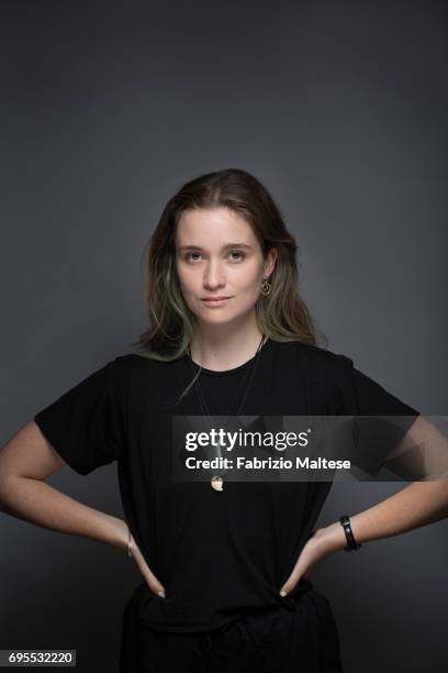 Actor Alice Englert are photographed for the Hollywood Reporter on May 24, 2017 in Cannes, France.