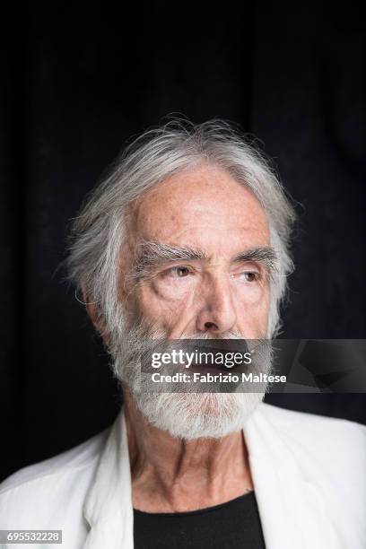 Film director Michael Haneke is photographed for the Hollywood Reporter on May 24, 2017 in Cannes, France.