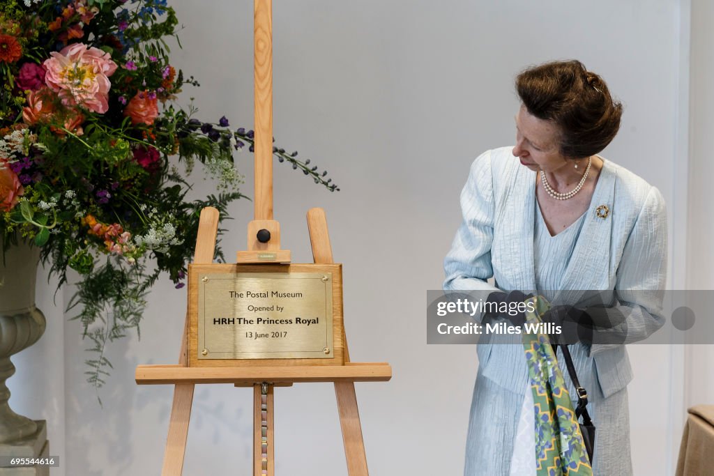 The Princess Royal Hosts A Ceremonial Opening For The Postal Museum