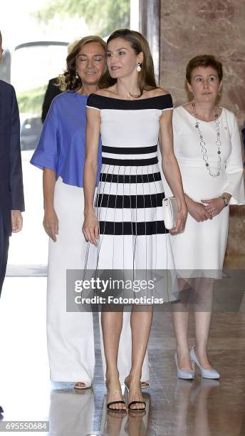 Queen Letizia of Spain attends the 2017 UNICEF Awards ceremony at the CSIC on June 13, 2017 in Madrid, Spain.