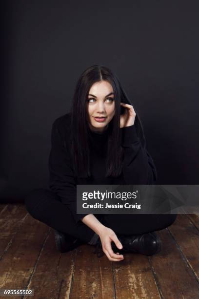 Actor Poppy Corby-Tuech is photographed for The Picture Journal on April 7, 2017 in London, England.