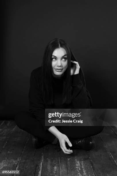 Actor Poppy Corby-Tuech is photographed for The Picture Journal on April 7, 2017 in London, England.