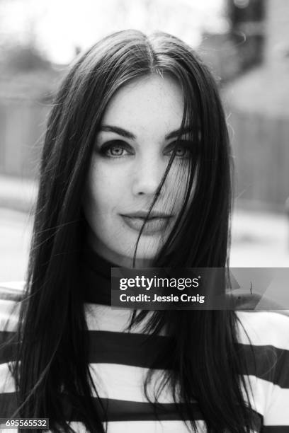 Actor Poppy Corby-Tuech is photographed for The Picture Journal on April 7, 2017 in London, England.