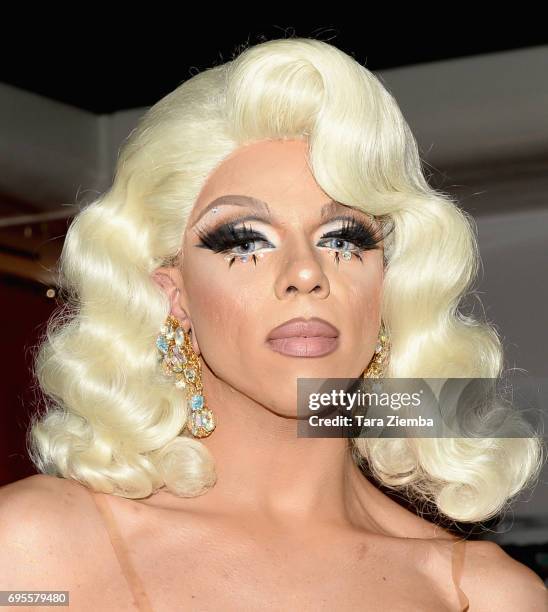 Aja attends FYC Costume Exhibit Launch Party For VH1's 'RuPaul's Drag Race' at LASC on June 12, 2017 in West Hollywood, California.