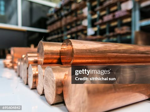 Copper material metal raw Copper material metal raw