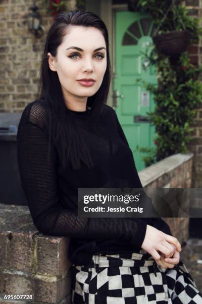 Actor Poppy Corby-Tuech is photographed for The Picture Journal on April 7, 2017 in London, England.