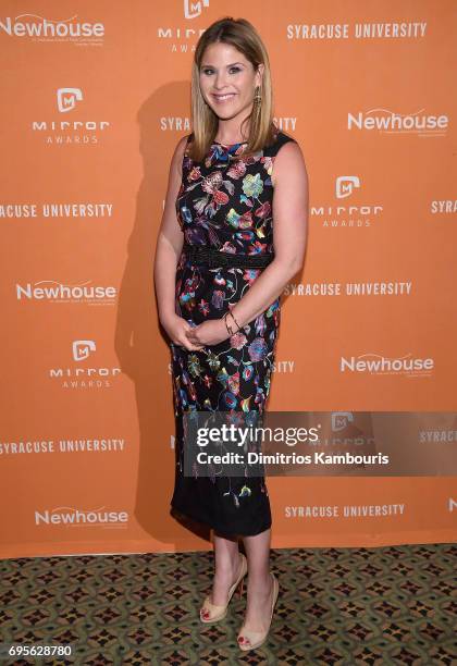 Jenna Bush Hager attends The 2017 Mirror Awards at Cipriani 42nd Street on June 13, 2017 in New York City.