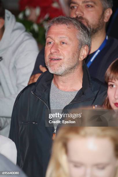 Russian businessman Roman Abramovich attends the Zorkiy & the Ladies concert at the 28th Kinotavr Film Festival on June 13, 2017 in Sochi, Russia.