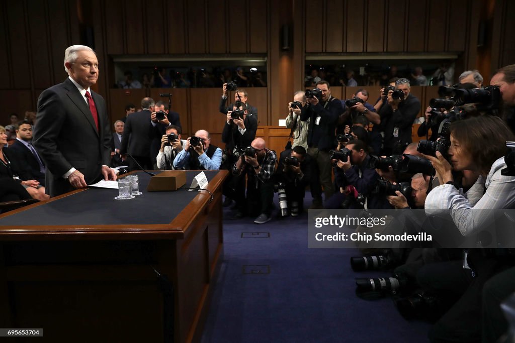 Attorney General Jeff Sessions Testifies Before Senate Intelligence Committee