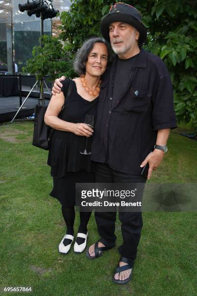 Alma Arad and Ron Arad attend the Dulwich Picture Gallery Summer Party at Dulwich Picture Gallery on June 13, 2017 in London, England.
