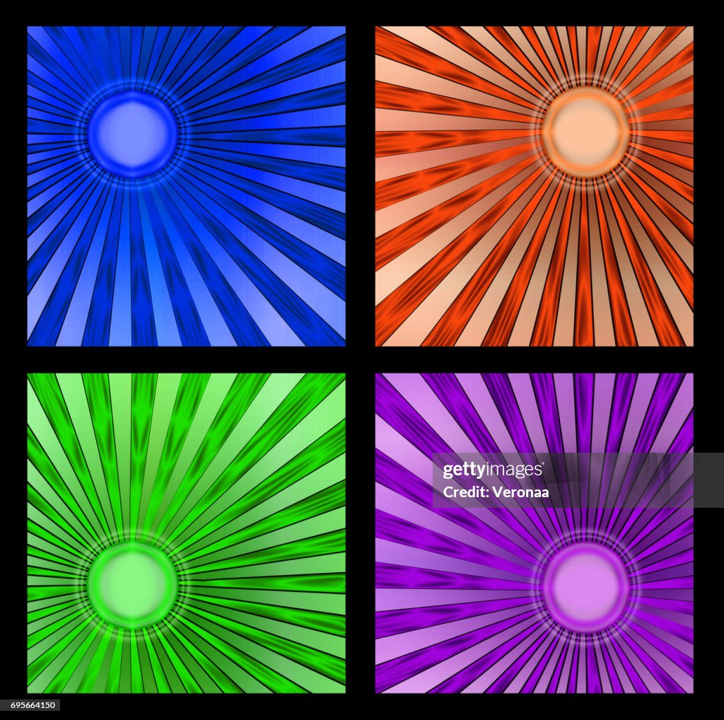 Abstract Paper Sun Abstract Sun Background Set High-Res Vector Graphic - Getty Images
