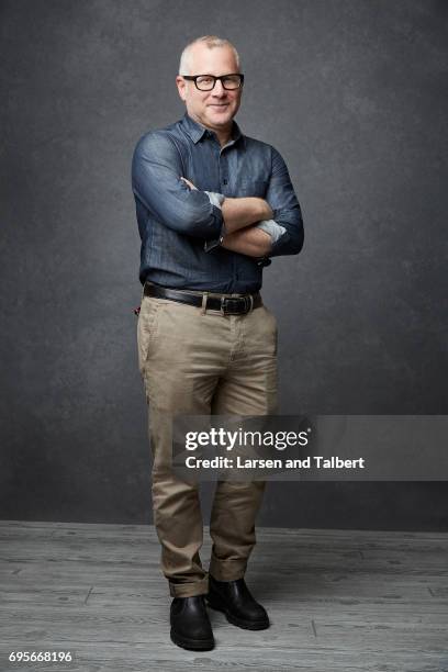 American novelist Tom Perrotta is photographed for Entertainment Weekly Magazine on June 9, 2017 in Austin, Texas.