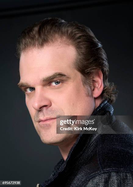 Actor David Harbour is photographed for Los Angeles Times on June 5, 2017 in Los Angeles, California. PUBLISHED IMAGE. CREDIT MUST READ: Kirk...