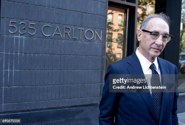 New York City and Atlantic Yards real estate developer Bruce Ratner attends a ribbon cutting ceremony for a new building in the Atlantic Yards...