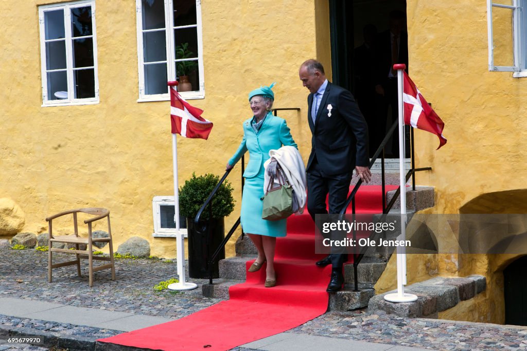 Queen Margrethe Visits Kalundborg Onboard The Royal Ship Dannebrog - Day 1