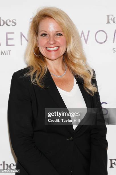 SpaceX COO Gwynne Shotwell attends the 2017 Forbes Women's Summit at Spring Studios on June 13, 2017 in New York City.