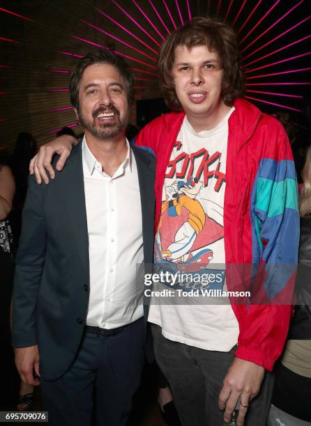 Ray Romano and Matty Cardarople attend The LA Premiere of "THE BIG SICK" presented by Amazon Studios And Lionsgate on June 12, 2017 in Los Angeles,...