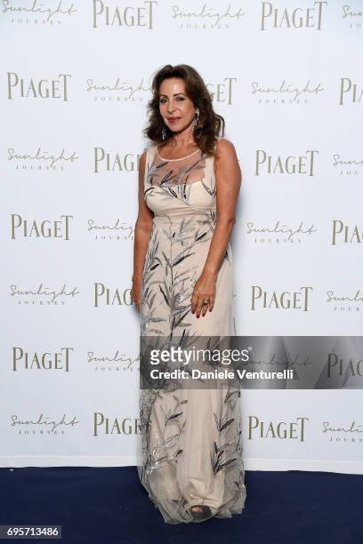 Marta Brivio Sforza attends Piaget Sunlight Journey Collection Launch on June 13, 2017 in Rome, Italy.