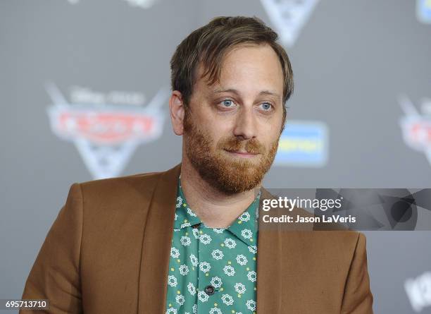 Musician Dan Auerbach of The Black Keys attends the premiere of "Cars 3" at Anaheim Convention Center on June 10, 2017 in Anaheim, California.