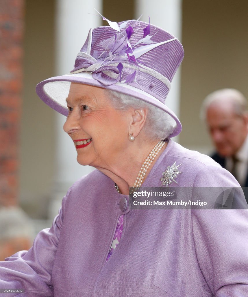 The Queen & Duke Of Edinburgh Attend Evensong In Celebration Of The Centenary Of The Order Of The Companions Of Honour