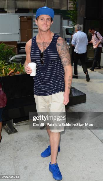 Cameron Douglas is seen on June 13, 2017 in New York City.