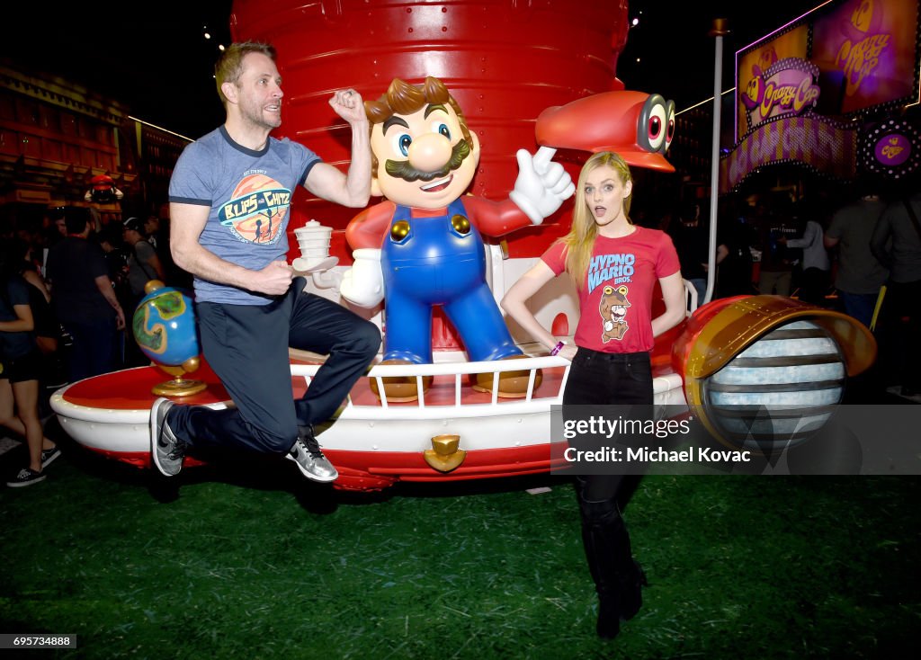 Nintendo Hosts Celebrities At 2017 E3 Gaming Convention