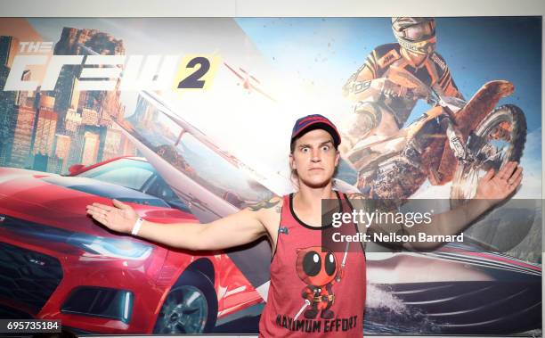 Actor Jason Mewes during E3 2017 at Los Angeles Convention Center on June 13, 2017 in Los Angeles, California.