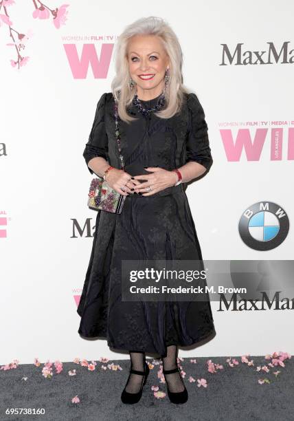 Jacki Weaver, wearing Max Mara, attends the Women In Film 2017 Crystal + Lucy Awards presented By Max Mara and BMW at The Beverly Hilton Hotel on...