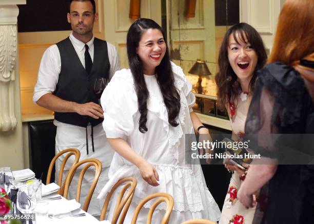 Simone Rocha attends the Saks Fifth Avenue and Simone Rocha dinner to Celebrate the Exclusive Capsule Collection at The Beatrice Inn on June 13, 2017...