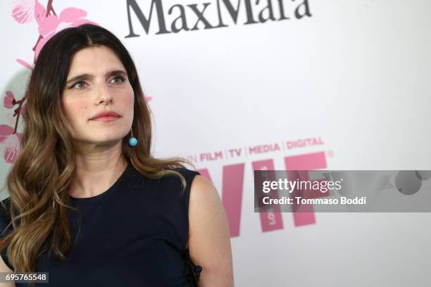 Lake Bell attends the Women In Film 2017 Crystal + Lucy Awards Presented By Max Mara And BMW at The Beverly Hilton Hotel on June 13, 2017 in Beverly...