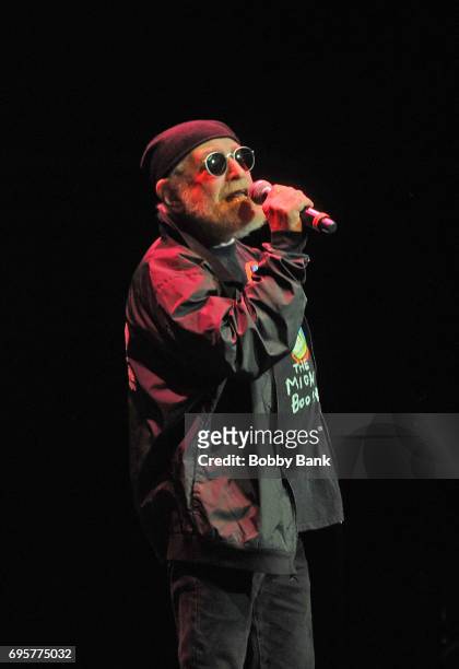 Musician Howard Kaylan of The Turtles perform on The Happy Together Tour at Mayo Performing Arts Center on June 13, 2017 in Morristown, New Jersey.