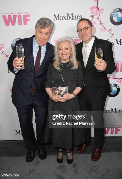 Co-Presidents & Co-Founders of Sony Pictures Classics and The Women In Film Beacon Award Honorees Tom Bernard and Michael Barker , and actress Jacki...