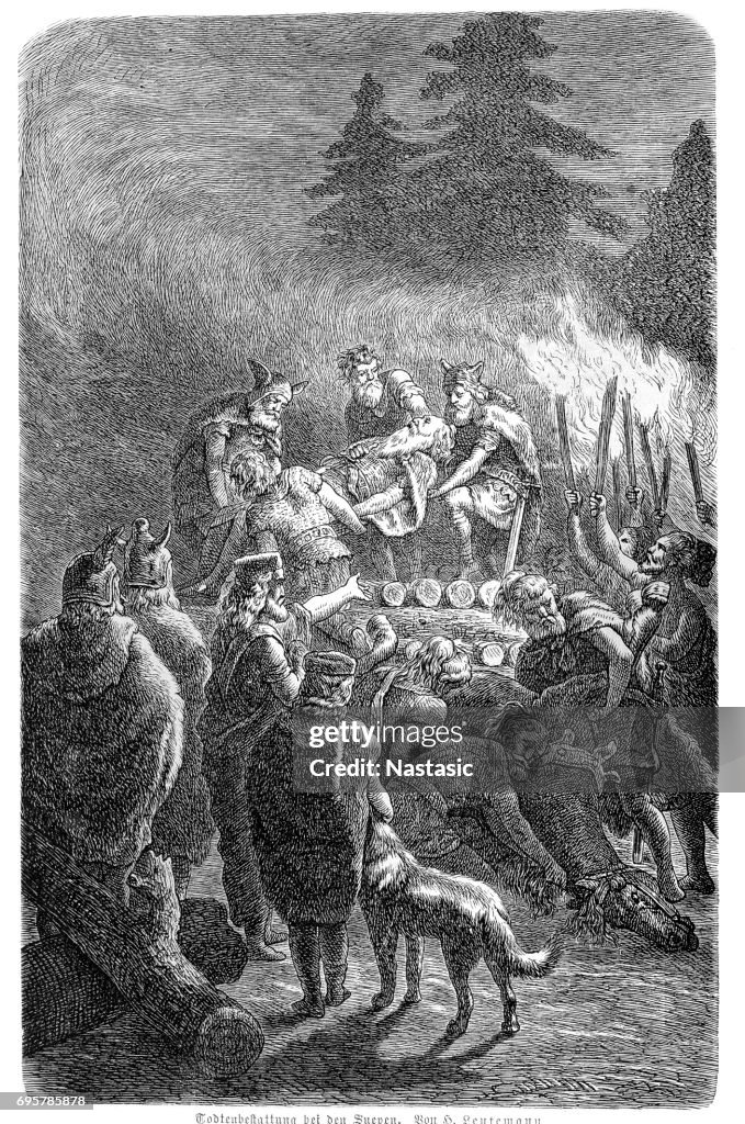 The Funeral Rite of a Barbarian Chief
