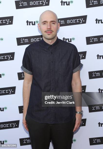 Attends the premiere of truTV's "I'm Sorry" n June 13, 2017 in West Hollywood, California.