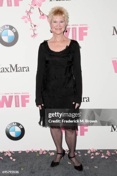 Dee Wallace attends the Women In Film 2017 Crystal + Lucy Awards presented By Max Mara and BMW at The Beverly Hilton Hotel on June 13, 2017 in...