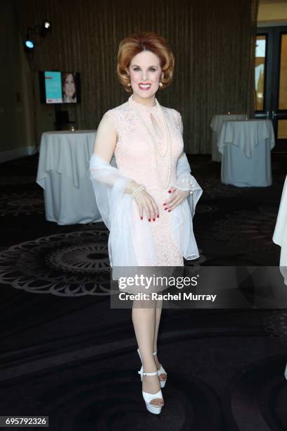 Actress Kat Kramer at Women In Film 2017 Crystal + Lucy Awards presented By Max Mara and BMW at The Beverly Hilton Hotel on June 13, 2017 in Beverly...