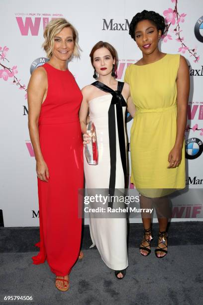 Max Mara Ownership and Brand Ambassador Nicola Maramotti, actress Zoey Deutch, both wearing Max Mara, and actress Jessica Williams attend the Women...