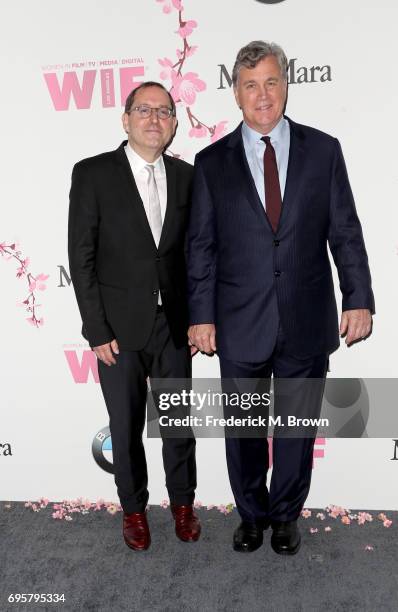 Co-Presidents & Co-Founders of Sony Pictures Classics and The Women In Film Beacon Award Honorees Michael Barker and Tom Bernar attend the Women In...