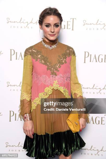 Olivia Palermo attends Piaget Sunlight Journey Collection Launch on June 13, 2017 in Rome, Italy.