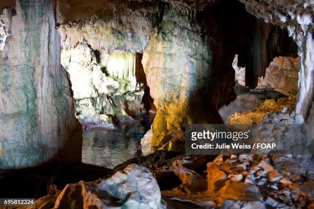cave of neptune, italy - neptune's grotto stock pictures, royalty-free photos & images