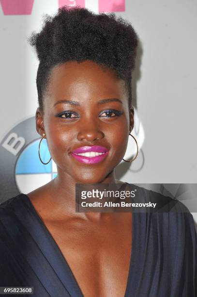 Actress Lupita Nyong'o attends Women In Film 2017 Crystal + Lucy Awards Presented By Max Mara And BMW at The Beverly Hilton Hotel on June 13, 2017 in...